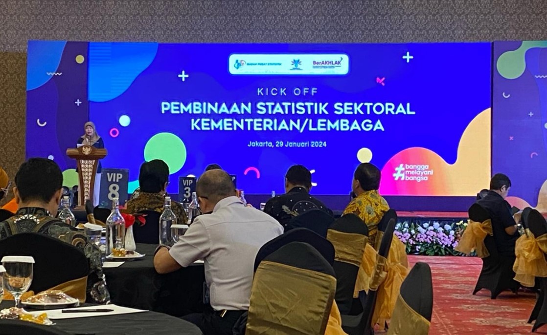 Bawaslu Awali Tahun 2024 dengan Kick Off Pembinaan Statistik Sektoral