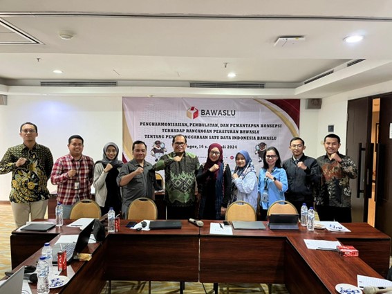 Harmonisasi Rancangan Peraturan Satu Data Bawaslu Disepakati