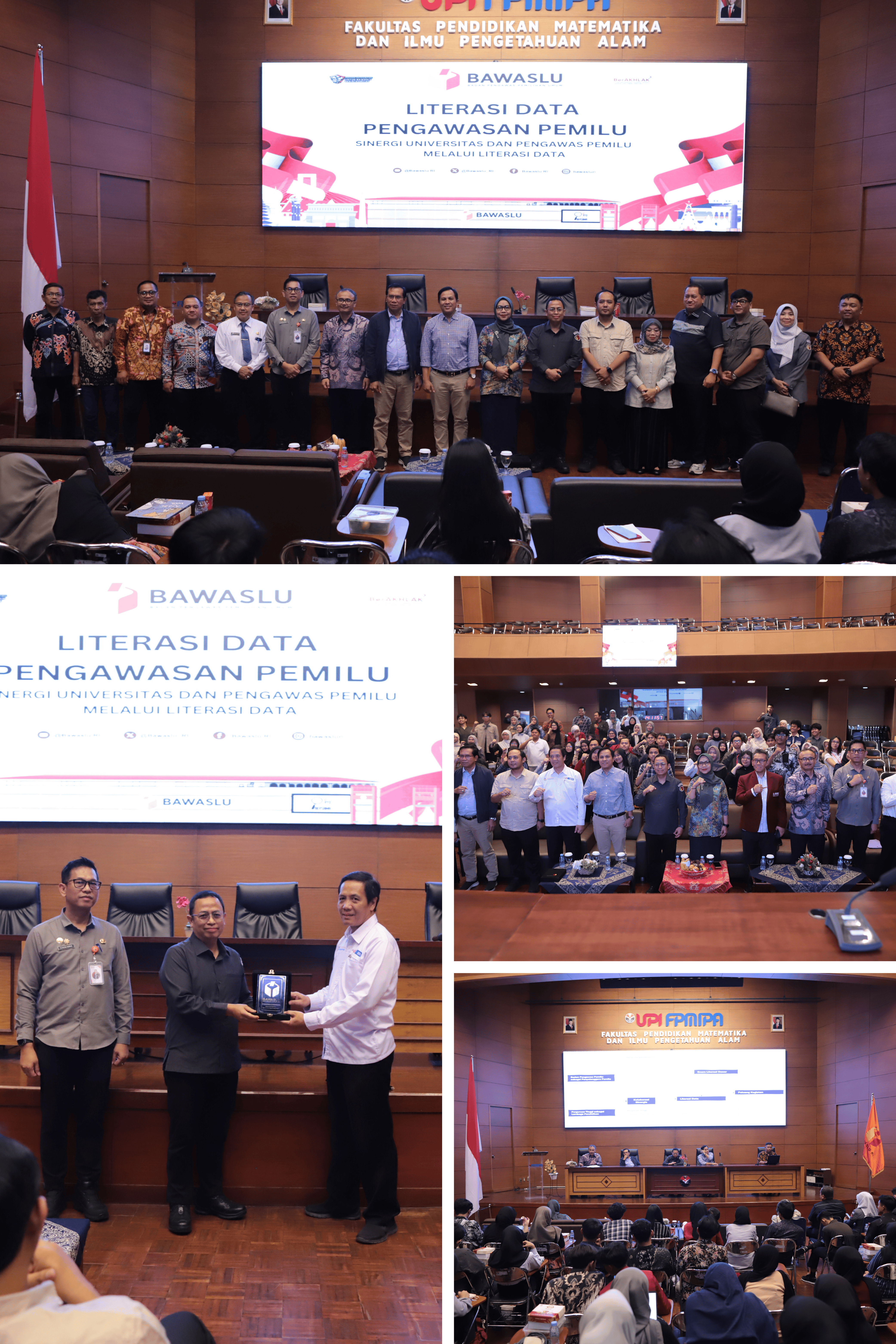 Literasi Data untuk Pengawasan Pemilu dengan tema “Sinergitas Universitas dan Pengawas Pemilu melalui Literasi Data” di Universitas Pendidikan Indonesia (UPI)
