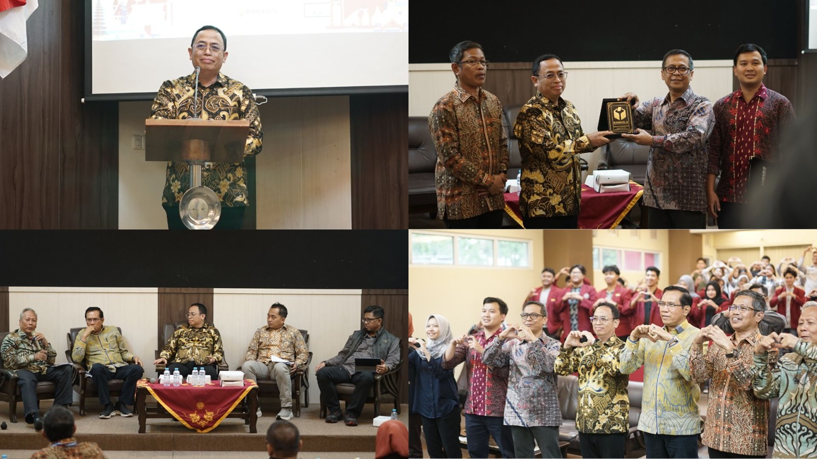 Literasi Data untuk Pengawasan Pemilu dengan tema "Sinergitas Universitas dan Pengawas Pemilu melalui Literasi Data" di Universitas Muhammadiyah Malang