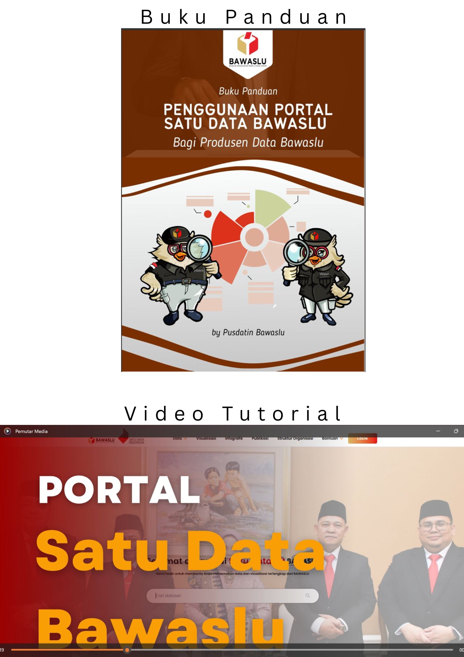 Panduan bagi Produsen Data Portal Satu Data